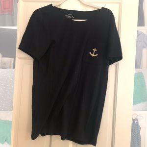 J. Crew navy T-shirt